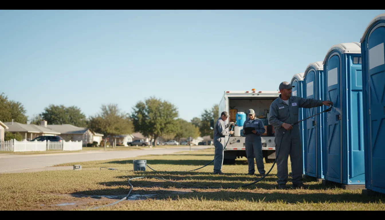 Long-Term Portable Toilet Rental in Poole, KY near me
